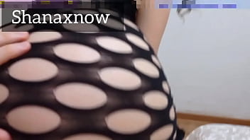 Young Woman In Fishnet Stockings Performs Oral Sex Leading To Climax And Facial Finish. Shanaxnow
