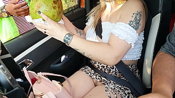 Cristina Almeida Flaunts Her Curves In Public While Her Husband Watches On