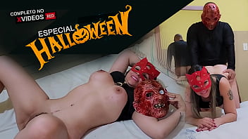 Horny Husband Fucks His Wife’s Pussy And Ass, Winner Gets A Hairy Halloween Treat – Cristina Almeida – Raffle 4 | Full Video On Red!