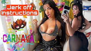 Sensual Brazilian Carnival Cosplay With Dirty Talk And Steamy Joi In Samba Style
