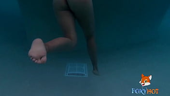 Swimming Nude In A Family Hotel Pool (full Video On Foxxxyhot.com)