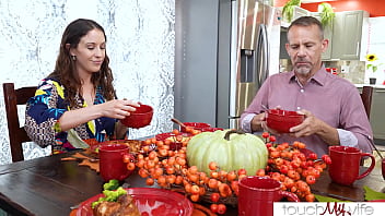 Filling My Wife’s Thanksgiving With An Unusual Treat – Amiee Cambridge – Touchmywife