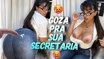 Roleplay Anda Adalah Bos Dan Akan Bercinta Dengan Sekretaris Latina Seksi Anda Pov Seks Blowjob Cum Di Pantat Besarnya Dalam Celana Jeans