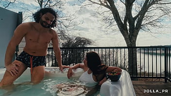 Mark Dropped Off Some Fruit For Me While I Was Relaxing In The Hot Tub