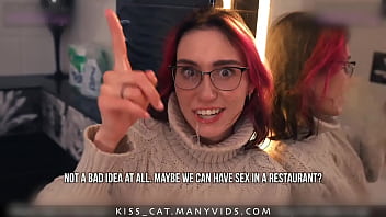 Kisscat Has Sex In Front Of The Mirror Before Dining Out / Kisscat.xyz
