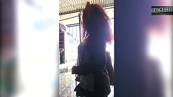 Curvy Madura With Curly Hair Caught In A Warehouse Agrees To Rough Anal Until Her Stomach Hurts In Exchange For Debt Payment