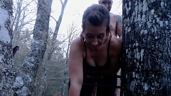 Rough Sex In A Hunting Stand