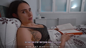 Stepmom Gets Intimate In Bed, Leading To A Steamy Encounter With Her Stepson Ending In A Creampie!