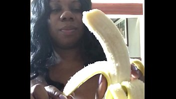 Sucking A Banana With Sexfeene