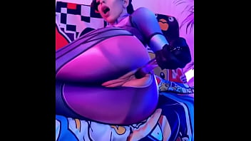 Widowmaker Anal Play With Toys In Overwatch Cosplay By Alicebong