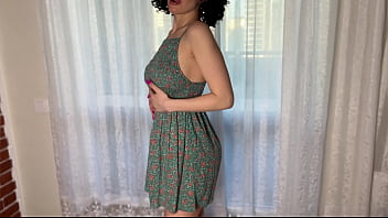 Solo. A Stunning Woman With Gorgeous African Curls In A Flirty Sundress Will Give You An Unforgettable Climax—just Take A Look!