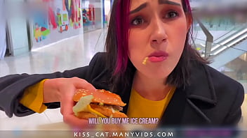 Public Agent Seduces Student For Risky Fitting Room Encounter – Fast Food Reward