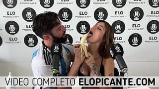 Cami Nair Eats Banana On Elo Podcast’s Spicy Segment