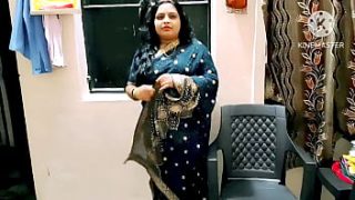 Desi Housewife Intimately Involved With Neighbor’s Young Man In Passionate Encounter