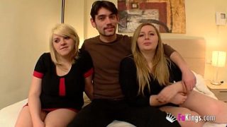 Blonde Cousins Introduce The Guy They’ve Been Sleeping With