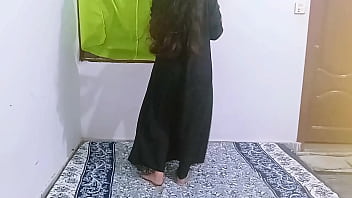 Desi Indian Teen Cheating Wife Ferzana Bhabhi In Abaya Hijab Getting Fucked Hard