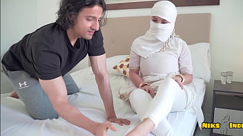 Massive-titted Muslim Whore Submits To Rough Desi Cock