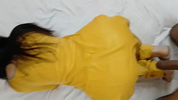 Indian Woman Engaging In Doggy Style Intercourse