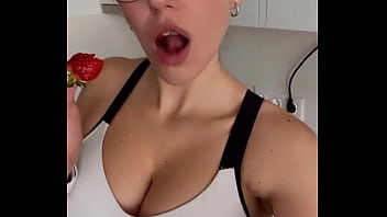 Care For A Taste Of My Juicy Strawberry, Darling?
