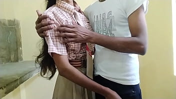 Desi Village Boy Pounds His 18-year-old School Slut