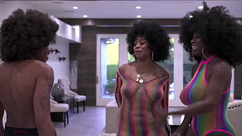 Massive Black Cock Double Penetration With Two Horny Sluts