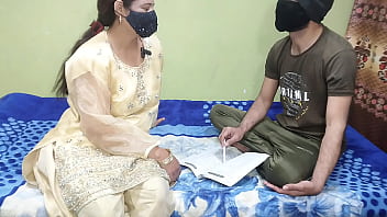 Indian Student Taken From Behind By Lustful Teacher With Hindi Audio