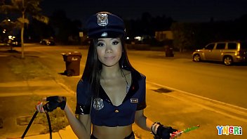Naughty Asian Teen Vina Sky Gets A Spooky Halloween Fucking