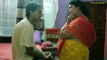 Sultry Indian Bhabhi Corrupts Innocent Boy With Dirty Talk And Wet Sounds