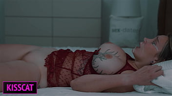 Stepmom’s Lonely Nights Lead To Stepson’s Surprise Creampie And A Messy Facial Finish