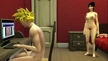 Dragon Ball Xxx Episode 41: Milk Fucks Her Son Gohan While He Jerks Off, Mother Gets Pounded In Front Of Her Husband
