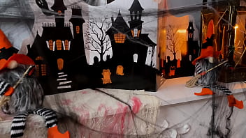 A Spooky Halloween Fuckfest With Two Bisexual Sluts