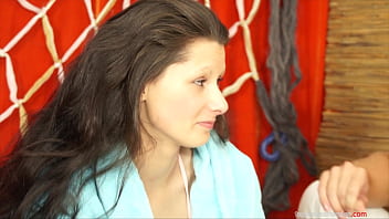 Slick And Slippery Slut Gets So Aroused During Her Rubdown That She Demands The Masseur’s Cock To Satisfy Her Urgent Desires