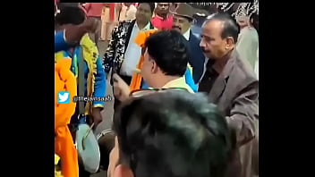Swinging And Stroking With A Thick Desi Cock