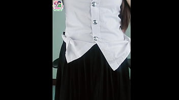 Pink Pussy Thai University Babe Leaked In Sexy Schoolgirl Outfit