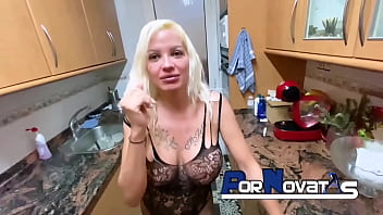 Spanish Mother Gets A Taste Of A Thick Spanish Cock In Her Kitchen, Starring Victor Bloom