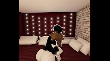 Snow Bunny Gets Stretched By A Massive Black Cock In Roblox